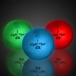 Night Flyer - Natgolf bolde - 3 stk